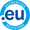 Logo Accredited registrar EURid